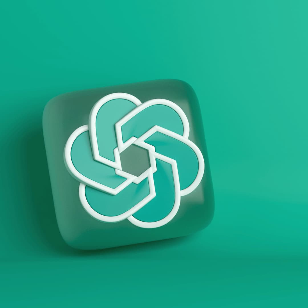 Open AI Chat GPT logo in #D teal and white. Chat GPT 5, GPT-5, GPT 5